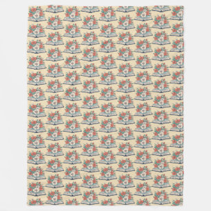 Book Fleece Blanket