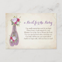 Book For The Baby, Purple Ballet Insert