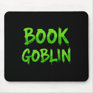 Book Goblin Funny Reading Or Writing School Studen Mouse Pad
