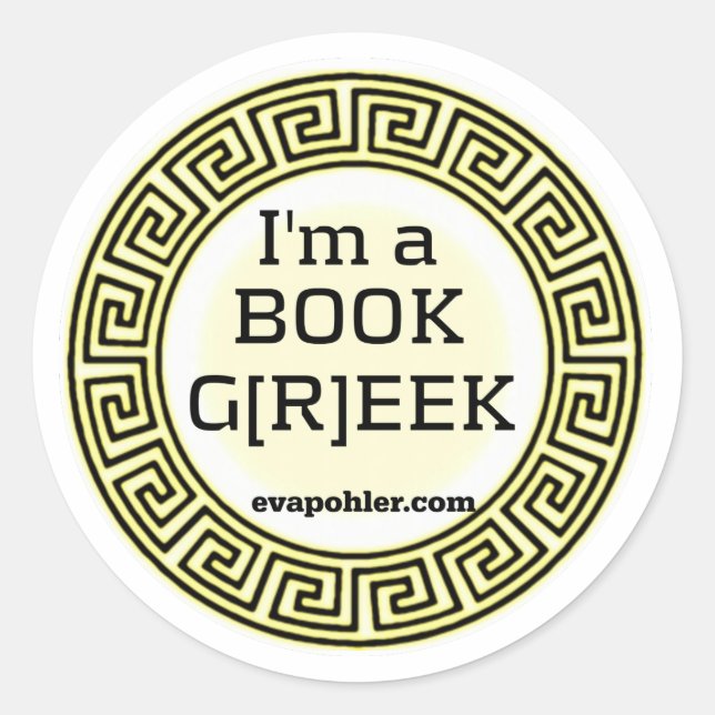Book Greek Sticker (Front)
