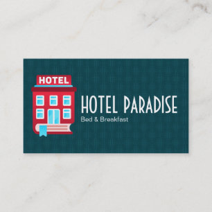 Book Hotel Logo   Bed Breakfast Business Card
