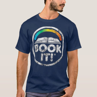 BOOK IT Childhood Retro 80s Mens Womens T-Shirt