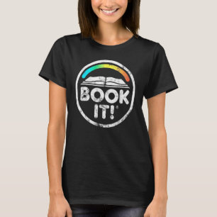Book it childhood retro mens womens T-Shirt
