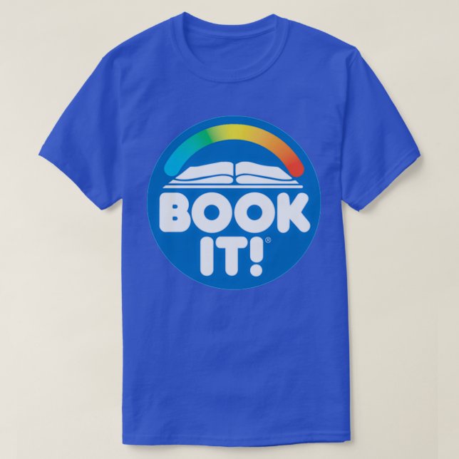 Book It Pizza Hut T-Shirt (Design Front)
