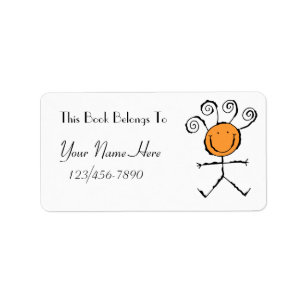 Book Label Address Label