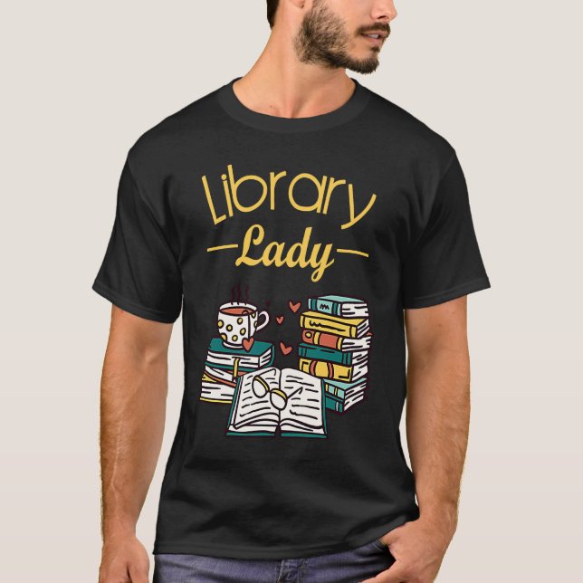 Book  Librarians T-Shirt (Front)