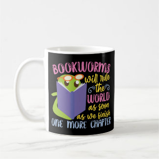 Book Literature Reading Bookworms Will Rule The Coffee Mug