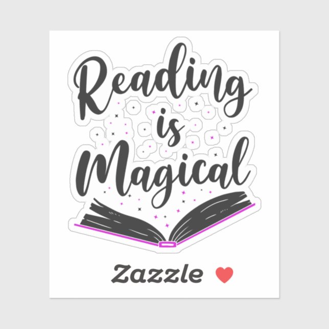 Book Literature Reading Is Magical (Sheet)