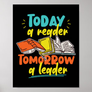 Book Literature Reading Today A Reader Tomorrow A Poster