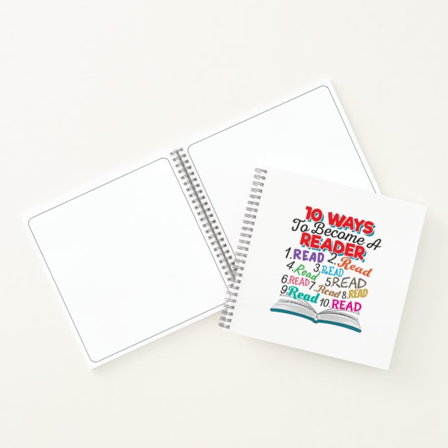 Book Lover 10 Ways to Become a Reader (Inside)