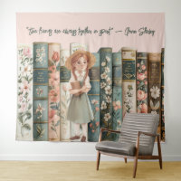 Book Lover | Anne of Green Gables | Floral Books