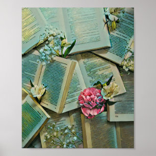 Book lover artwork poster