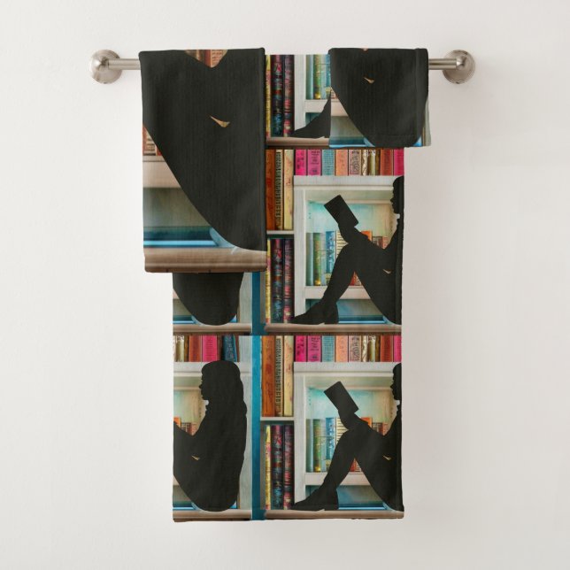 Book Lover Bath Towel Set (Insitu)