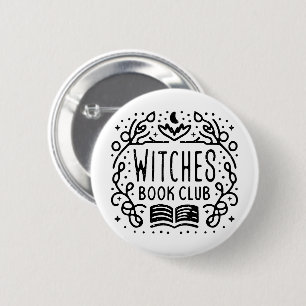 Book lover club witch academia aesthetic 6 cm round badge