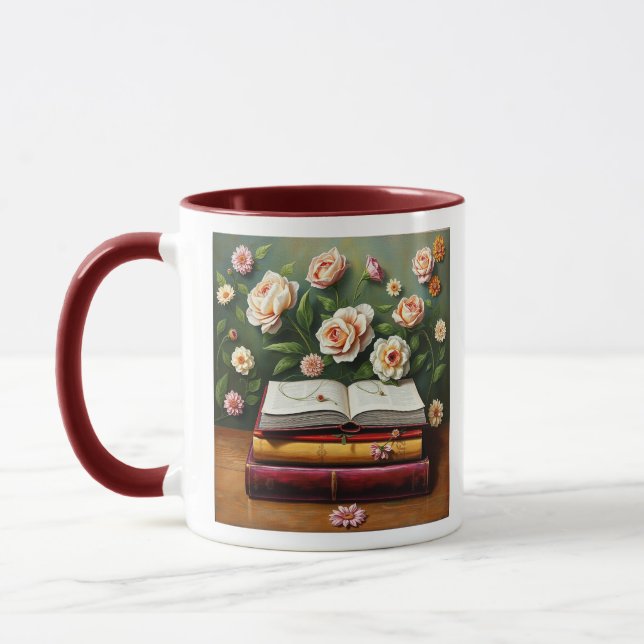Book Lover Coffee Mug (Left)