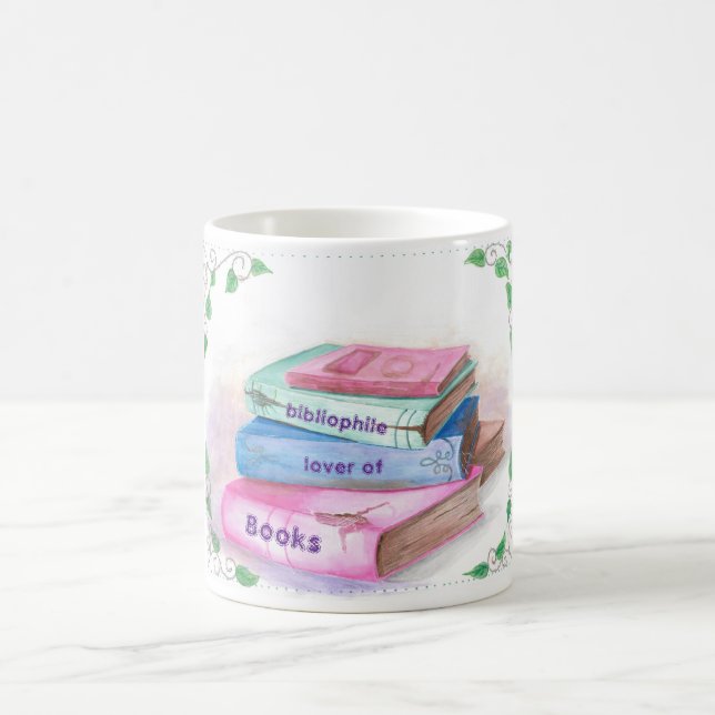 Book Lover Coffee Mug (Center)
