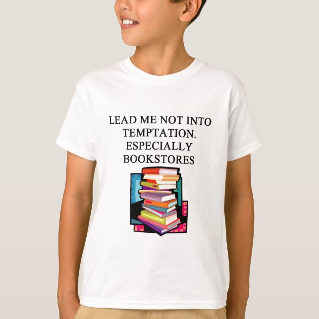 BOOK lover design T-Shirt (Front)
