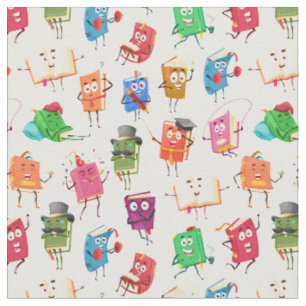 book lover fabric
