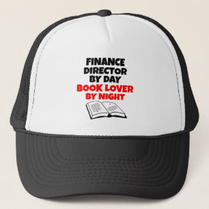 Book Lover Finance Director Trucker Hat