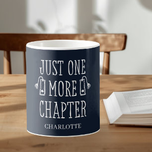Book Lover Funny Saying Personalised Gift Coffee Mug