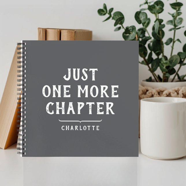 Book Lover Funny Saying Spiral Notebook (Creator Uploaded)