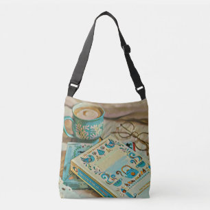Book lover gift crossbody bag