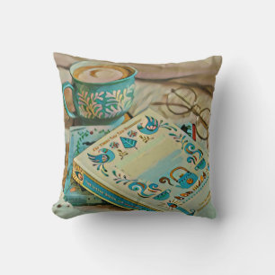 Book lover gift cushion