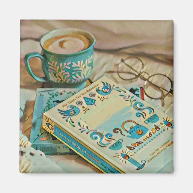 Book lover gift magnet (Front)