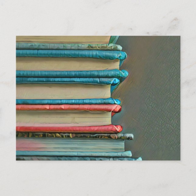 Book lover gift postcard (Front)