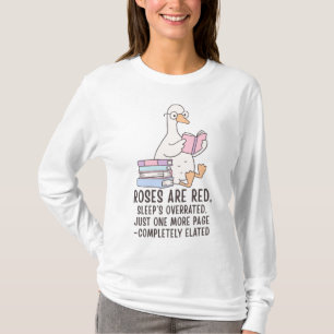 Book Lover Goose T-Shirt