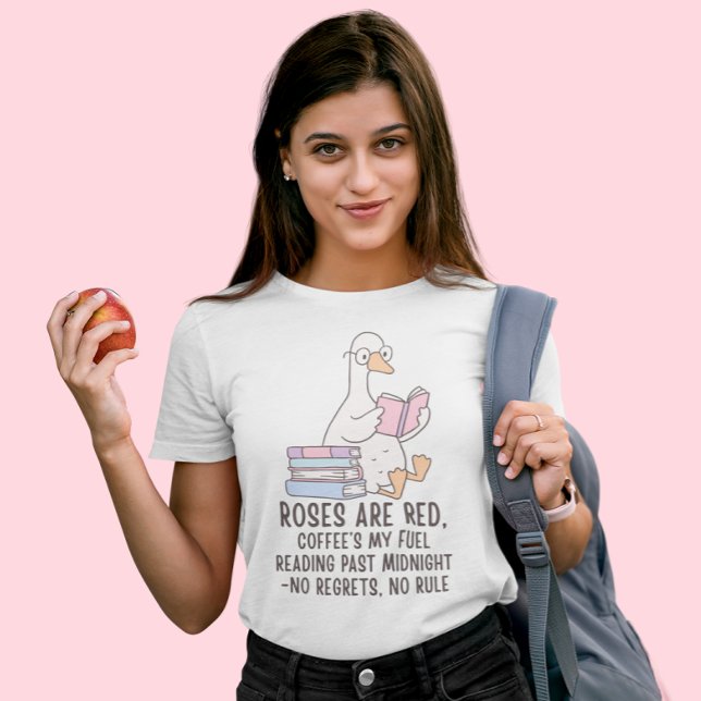Book Lover Goose Tri-Blend Shirt (Creator Uploaded)