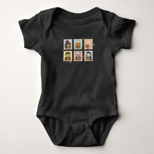 Book Lover Halloween Baby Bodysuit