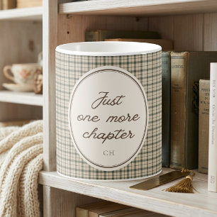 Book Lover Just One More Chapter Gift  Coffee Mug