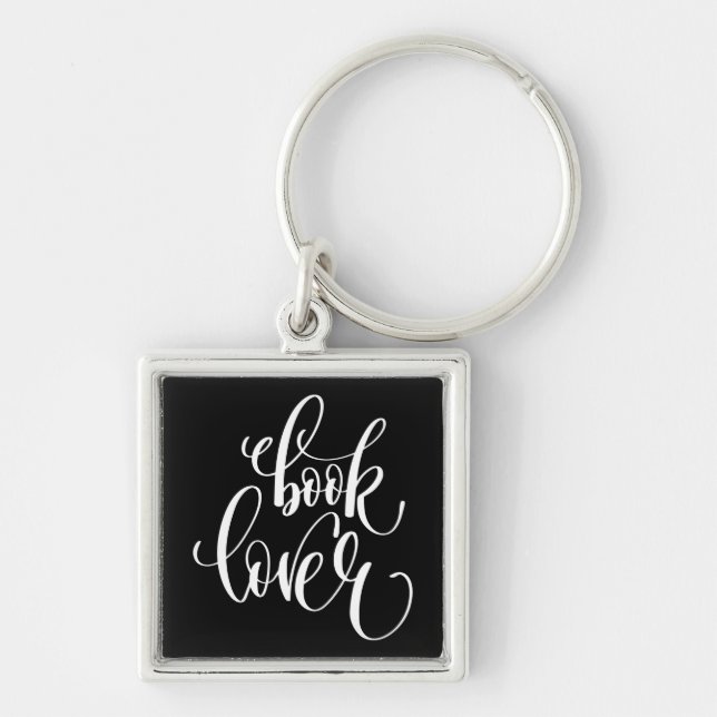 Book Lover Key Ring (Front)