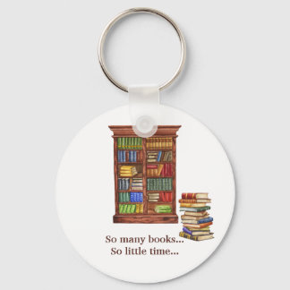 Book Lover Keychain | Editable Text