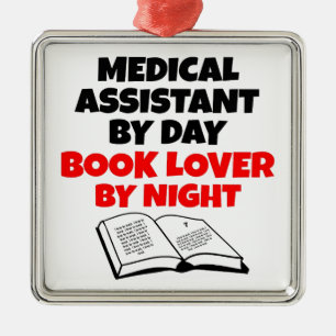 Book Lover Medical Assistant Metal Tree Decoration