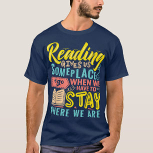 Book Lover Motivational Quote Bookworm Pun Book Re T-Shirt