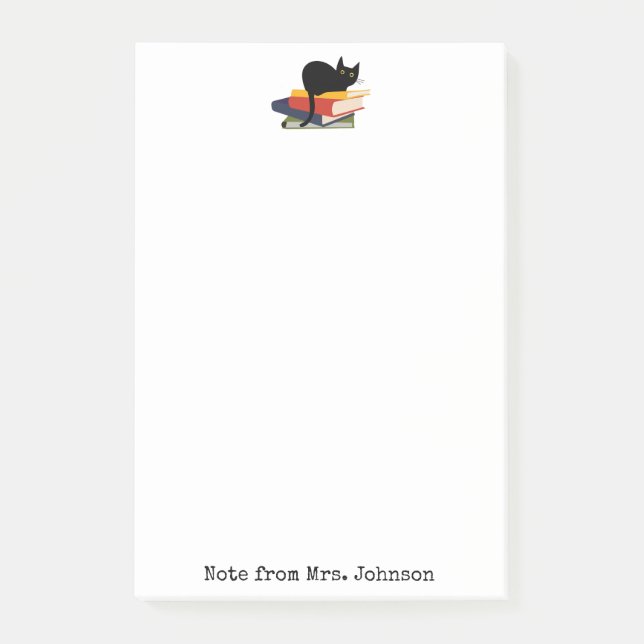 Book Lover Personalise Post-it Notes (Front)