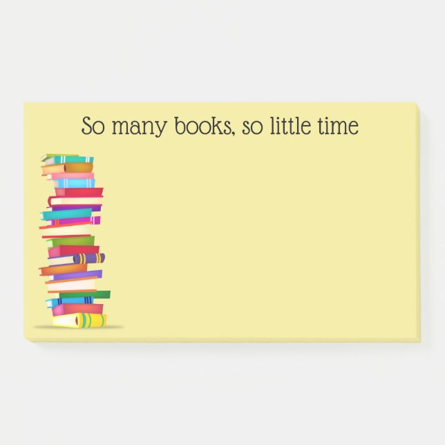 Book Lover Post-It Notes (Front)