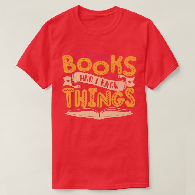 Book Lover Quote Librarian Pun Book Reading Tet De T-Shirt (Design Front)