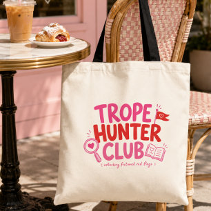 Book Lover Romance Trope Hunter Tote Bag