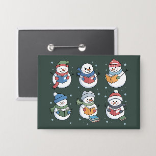 Book Lover Snowman Reading Gift Teacher Winter