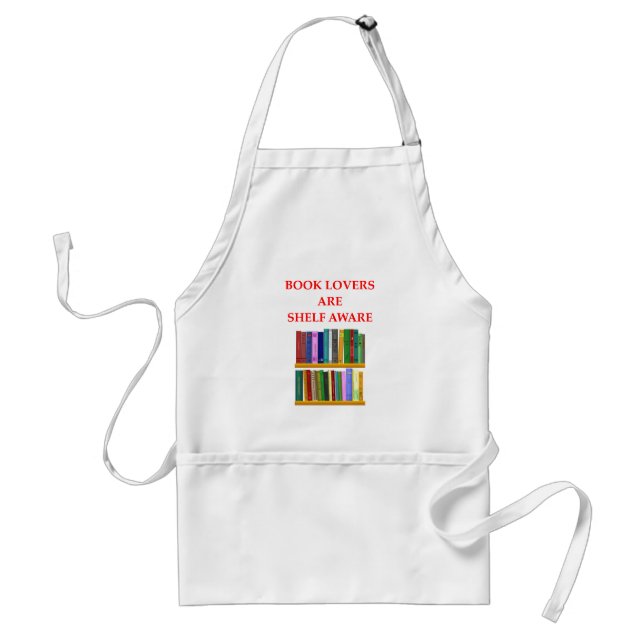 book lover standard apron (Front)