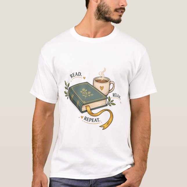 Book Lover T-Shirt (Front)