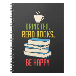 Book Lover - Tea Books Happy