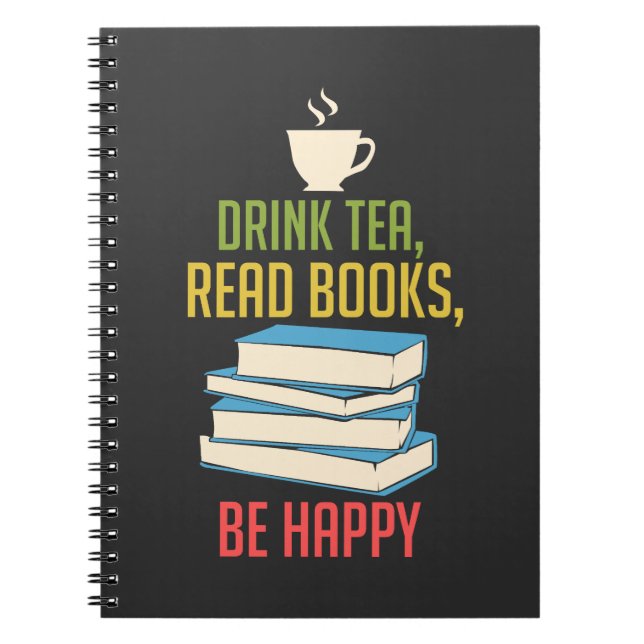 Book Lover - Tea Books Happy (Front)