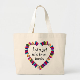 Book Lover Tote Bag