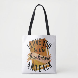 Book Lover Tote Bag, Reading Bibliophile Bag, Book
