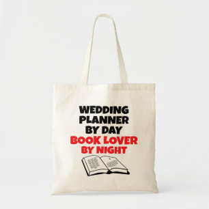 Book Lover Wedding Planner Tote Bag