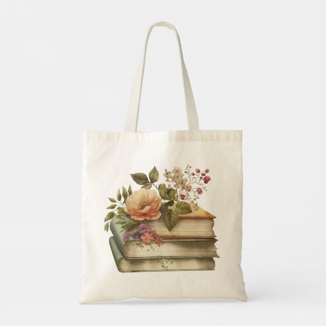 Book Lovers Book Tote (Back)